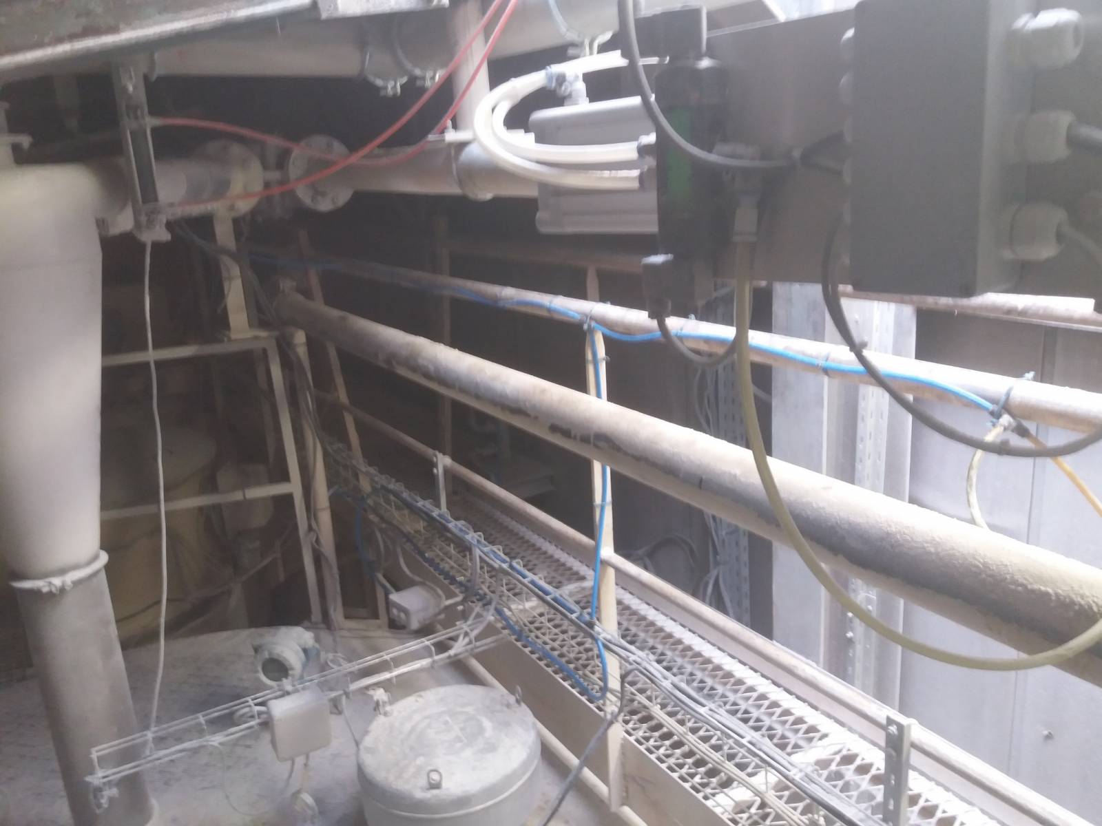 Chantier de remise en etat en cours