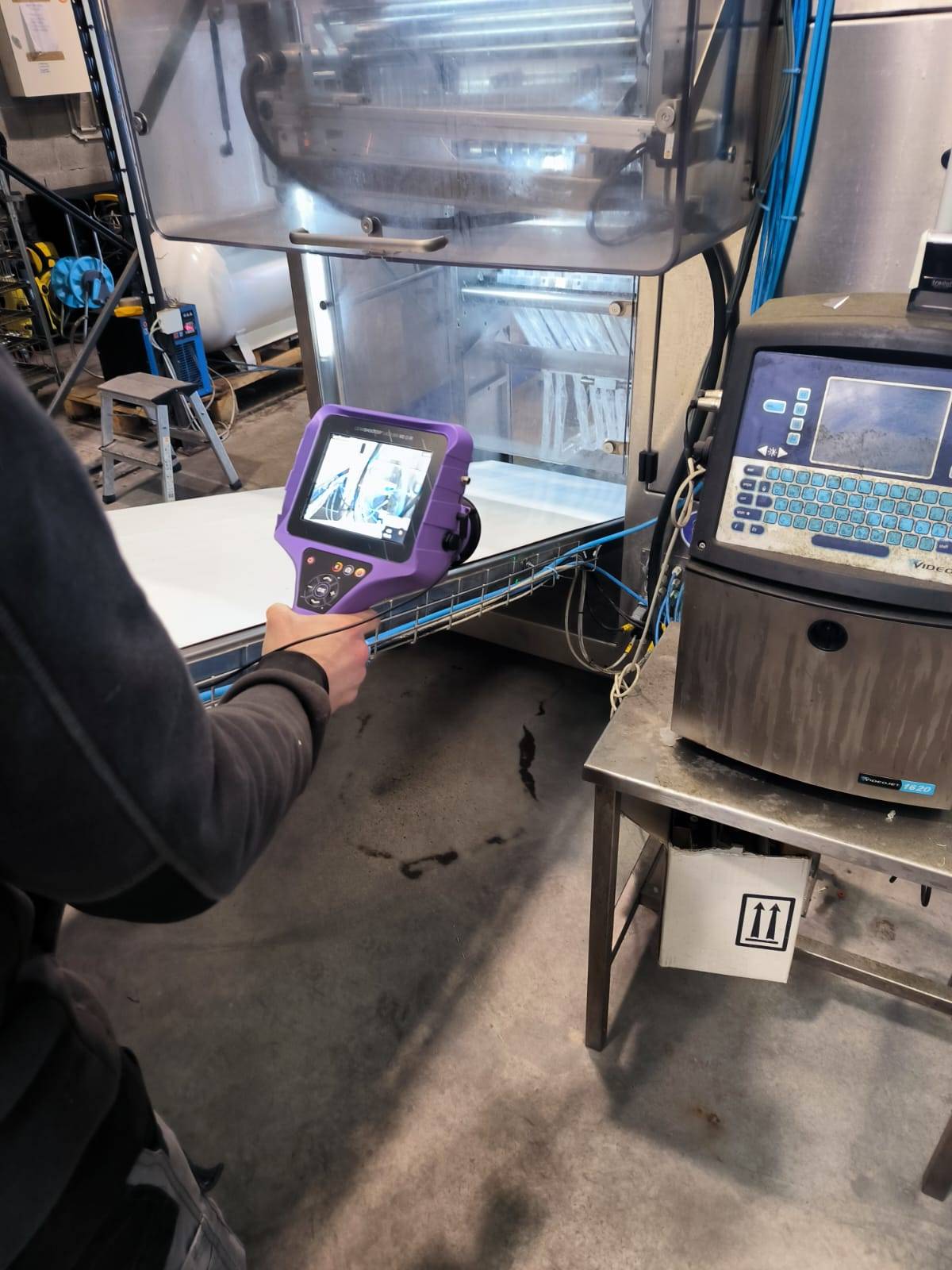 Détection de fuite d'air comprimé