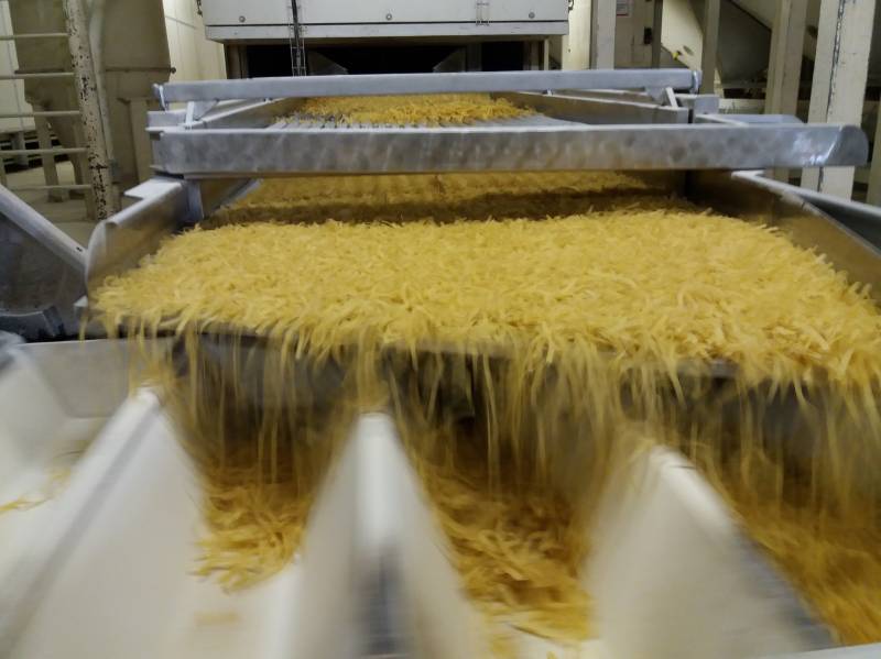 Tamisage et transport produits