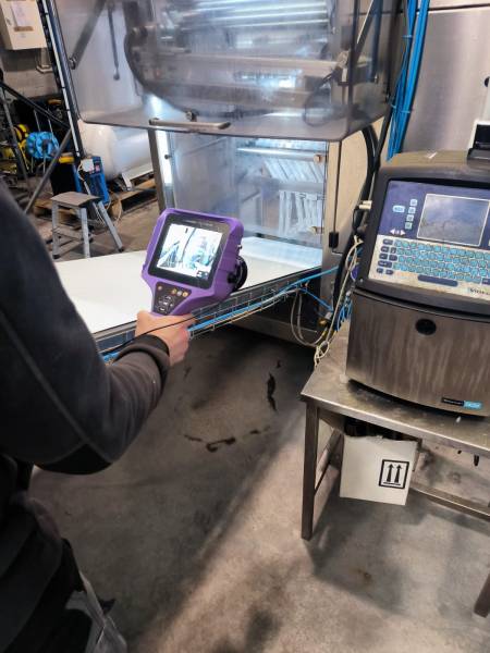 Détection de fuite d'air comprimé