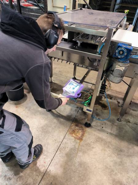 Appareil de détection de fuite d'air comprimé